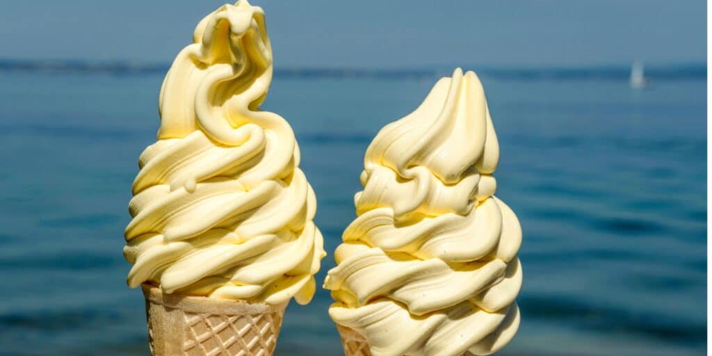 Machine à glace à l'italienne