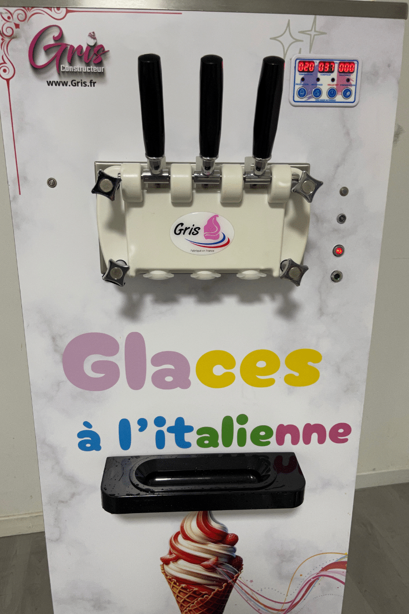 personiliser votre machine à glace pour monter que vous faites de la glace Bio