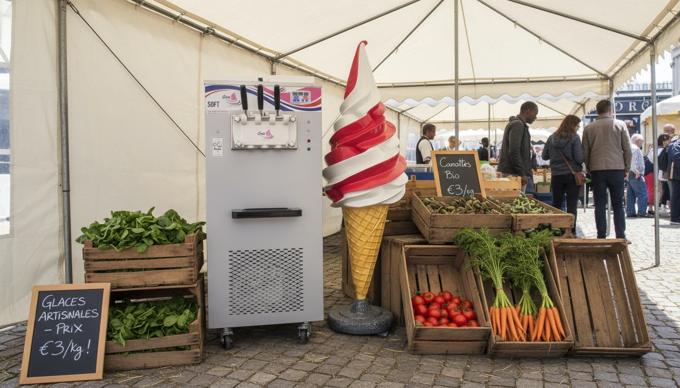 Machine a glace GRIS
