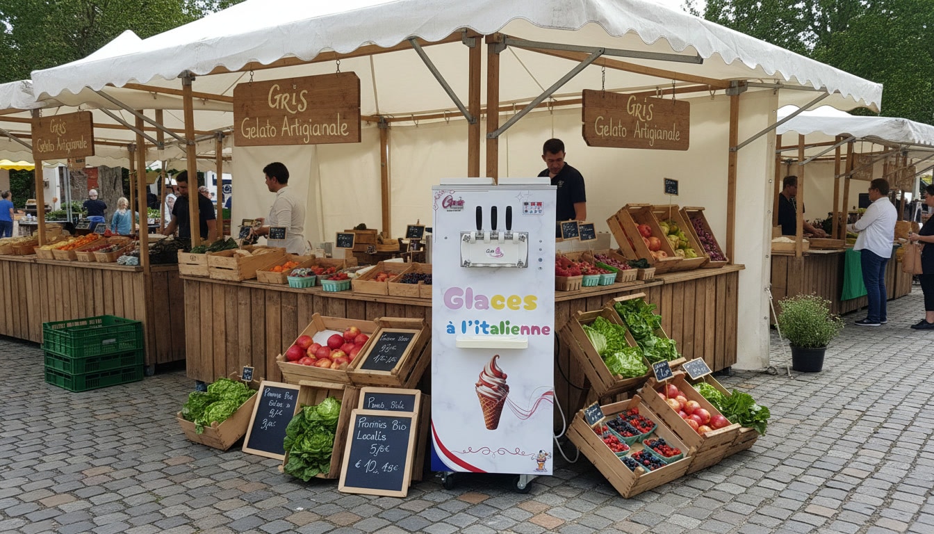 Machine a glace GRIS