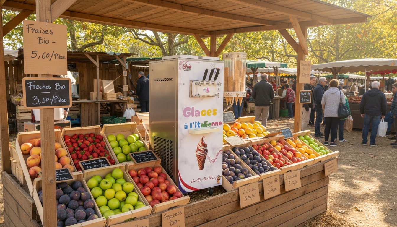 Machine a glace GRIS