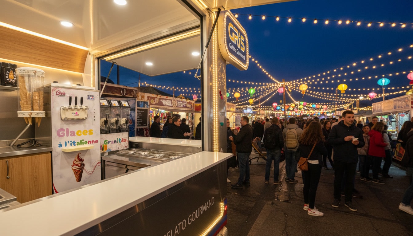 Machine a glace GRIS