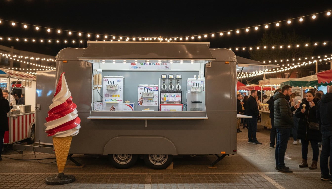 Machine a glace GRIS