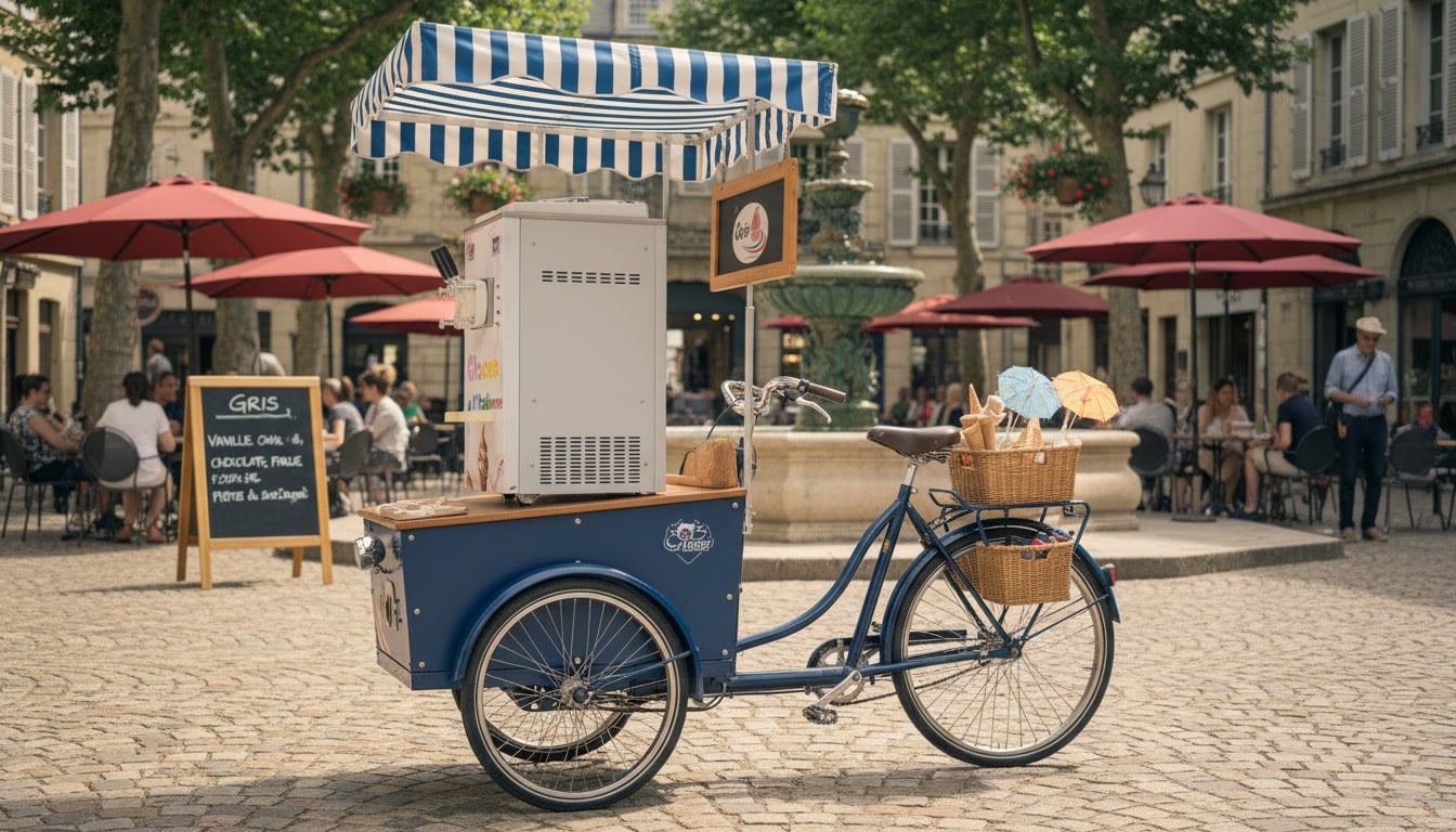 Machine a glace GRIS