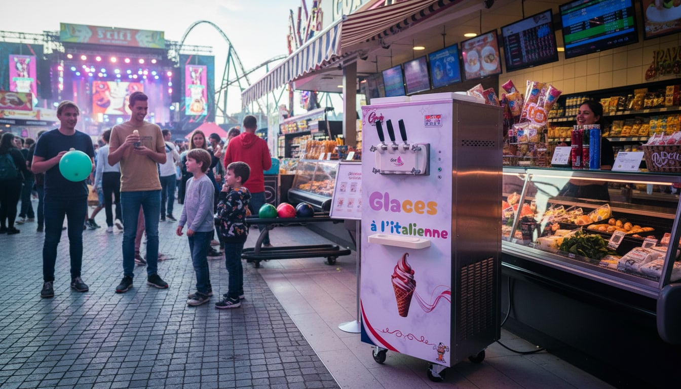 Machine a glace GRIS