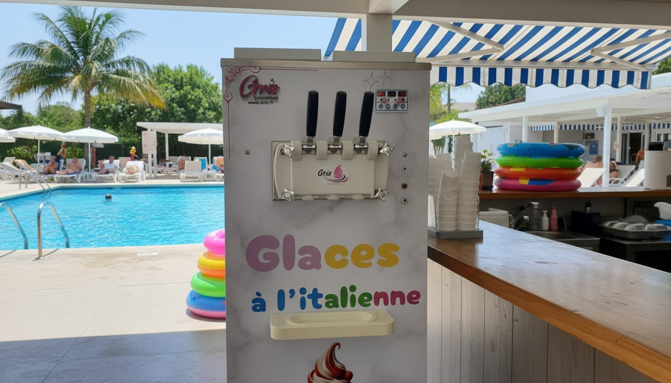 Machine a glace GRIS