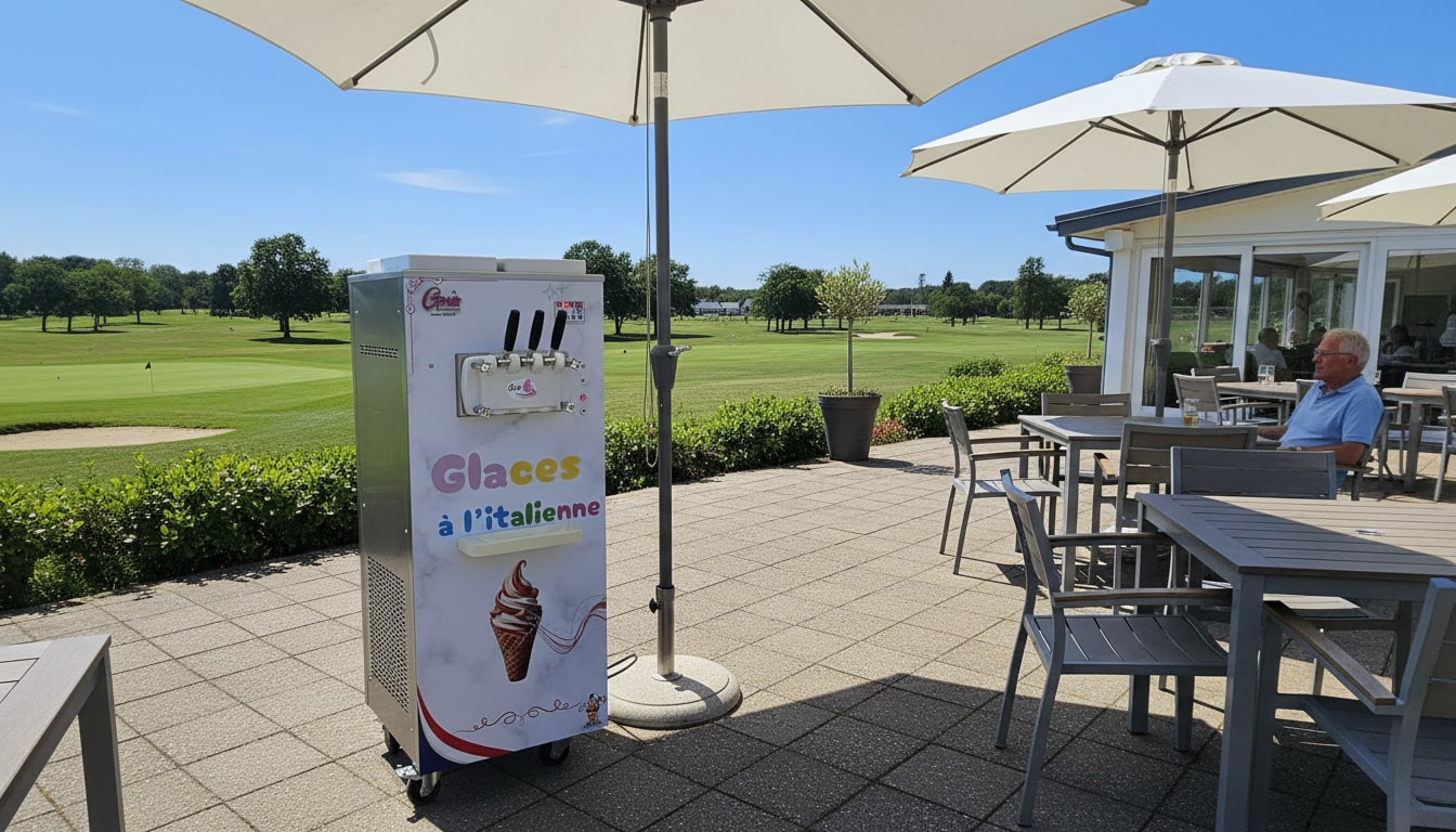 Machine a glace GRIS