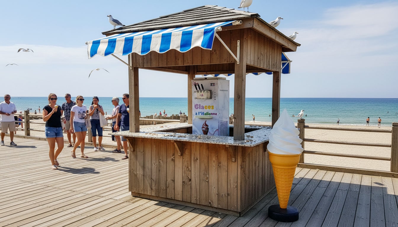 Machine a glace GRIS