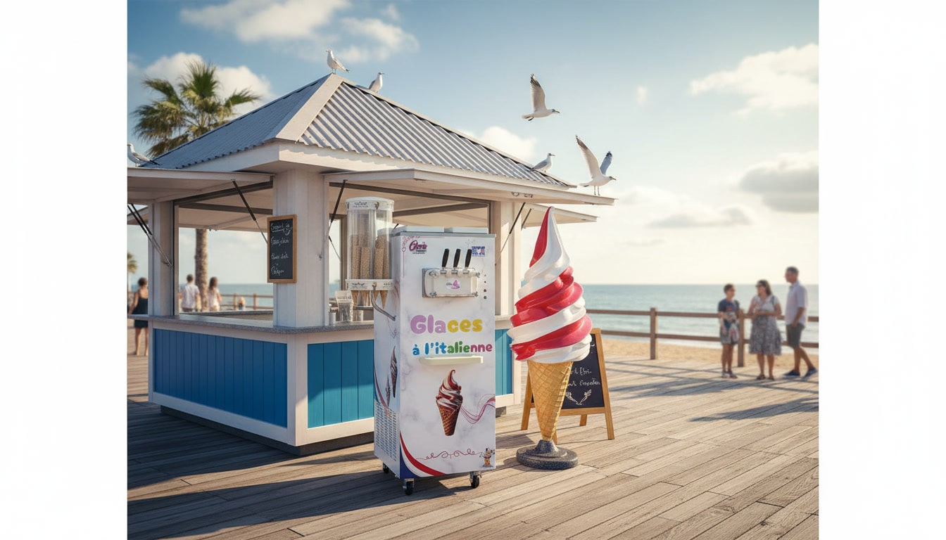 Machine a glace GRIS