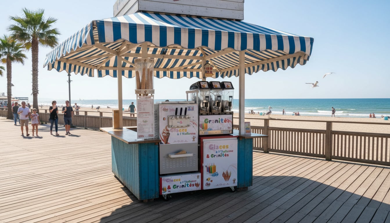 Machine a glace GRIS