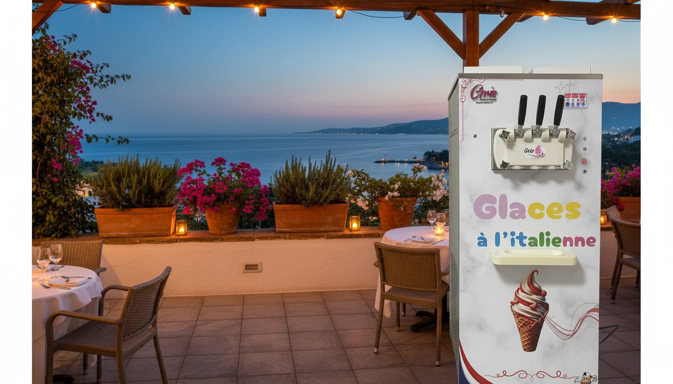 Machine a glace GRIS