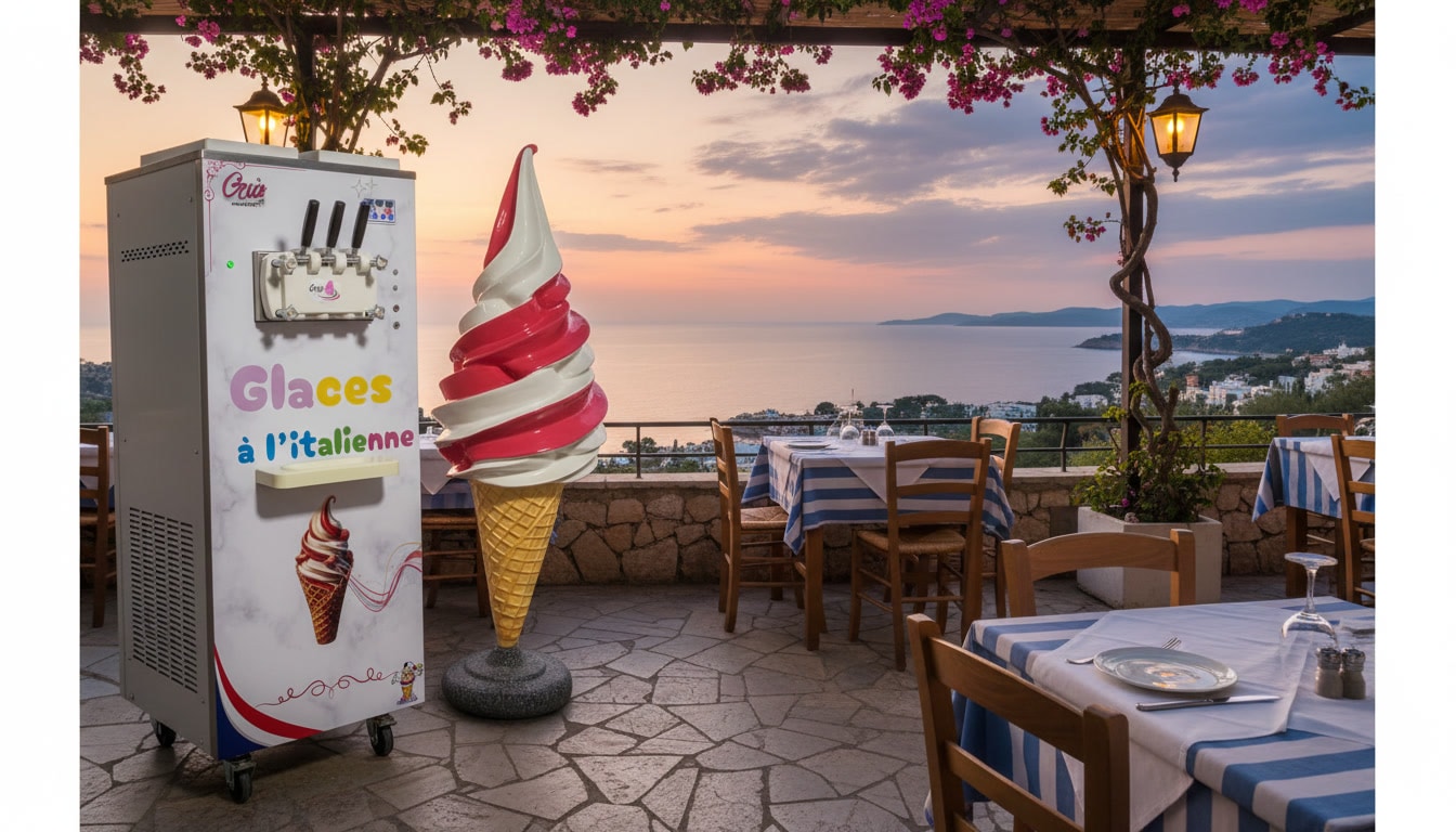 Machine a glace GRIS