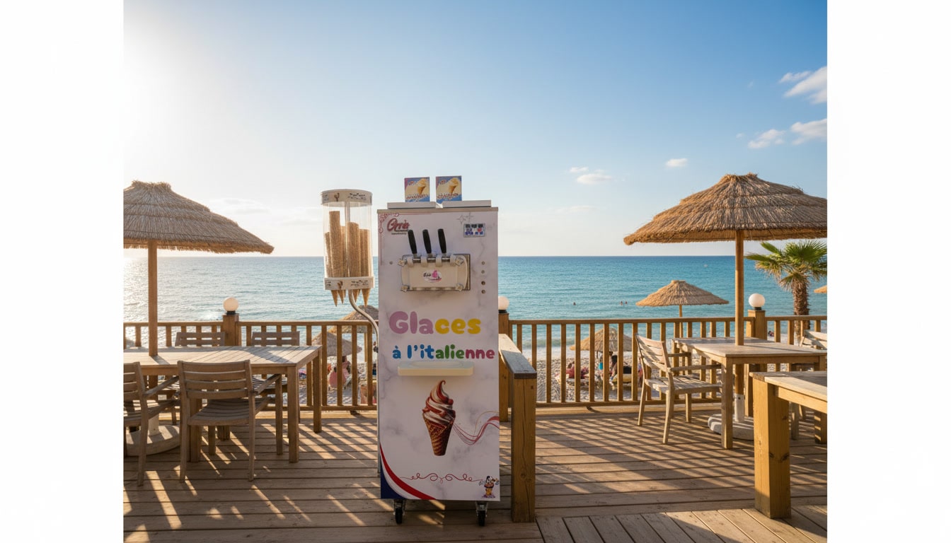 Machine a glace GRIS