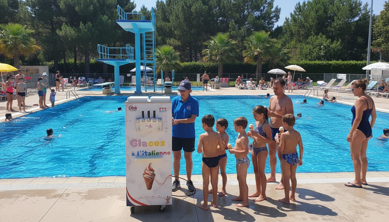 Machine a glace GRIS