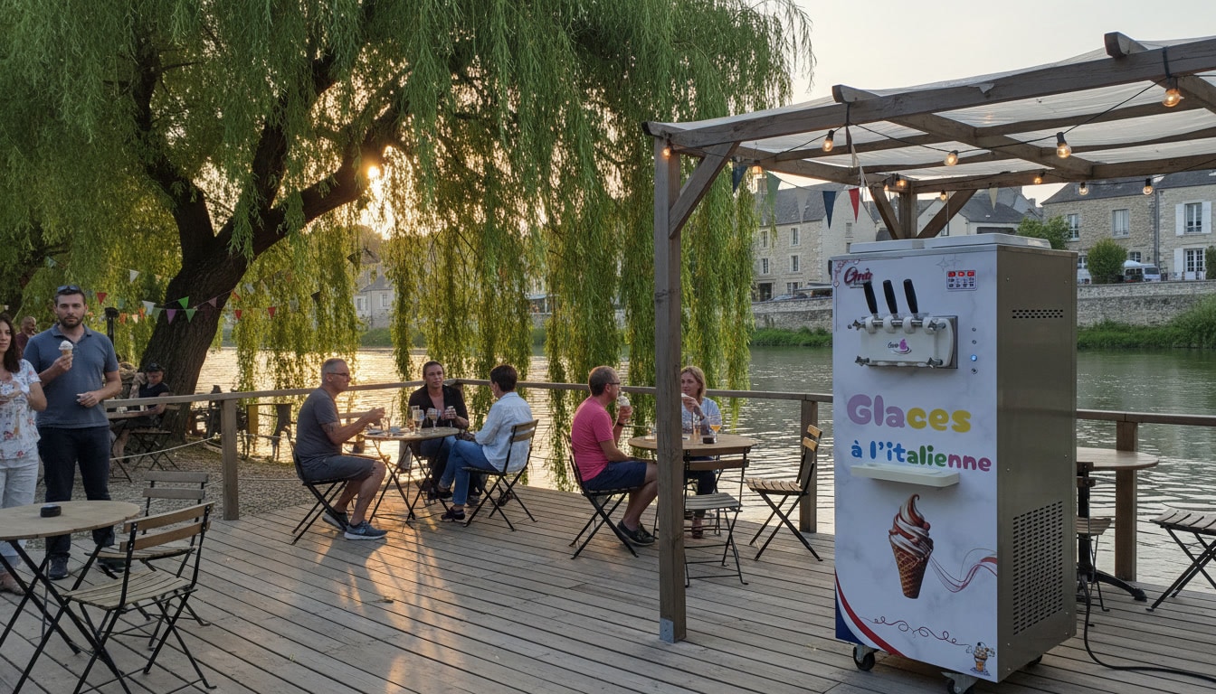 Machine a glace GRIS