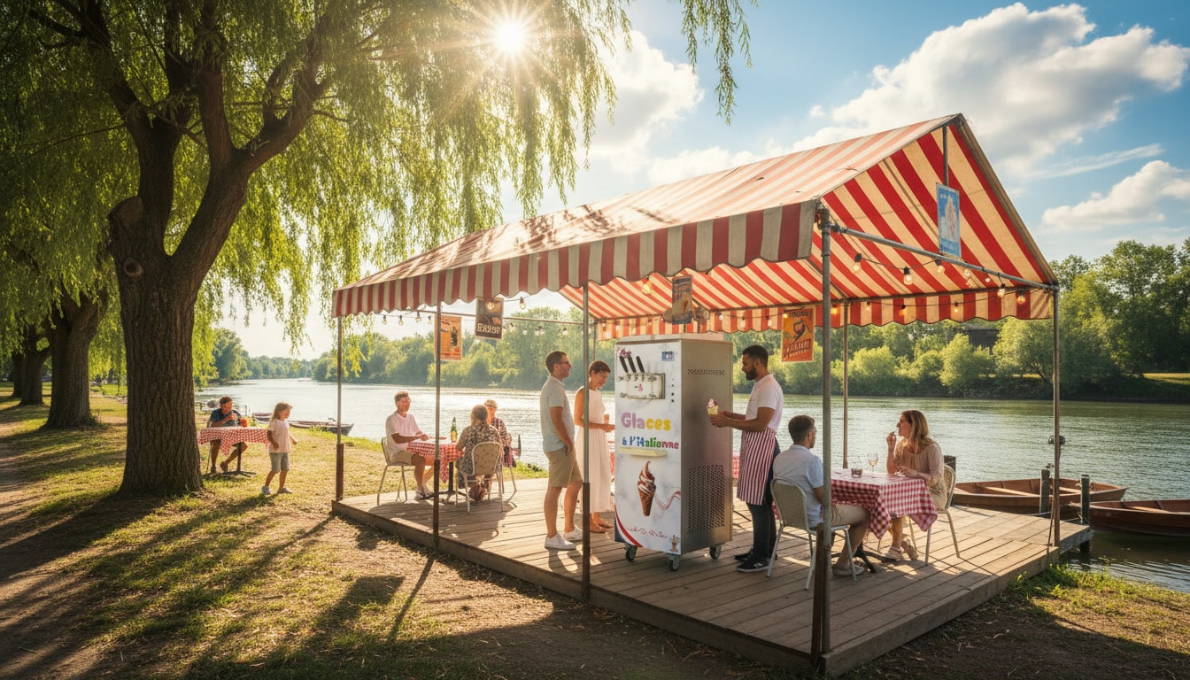 Machine a glace GRIS