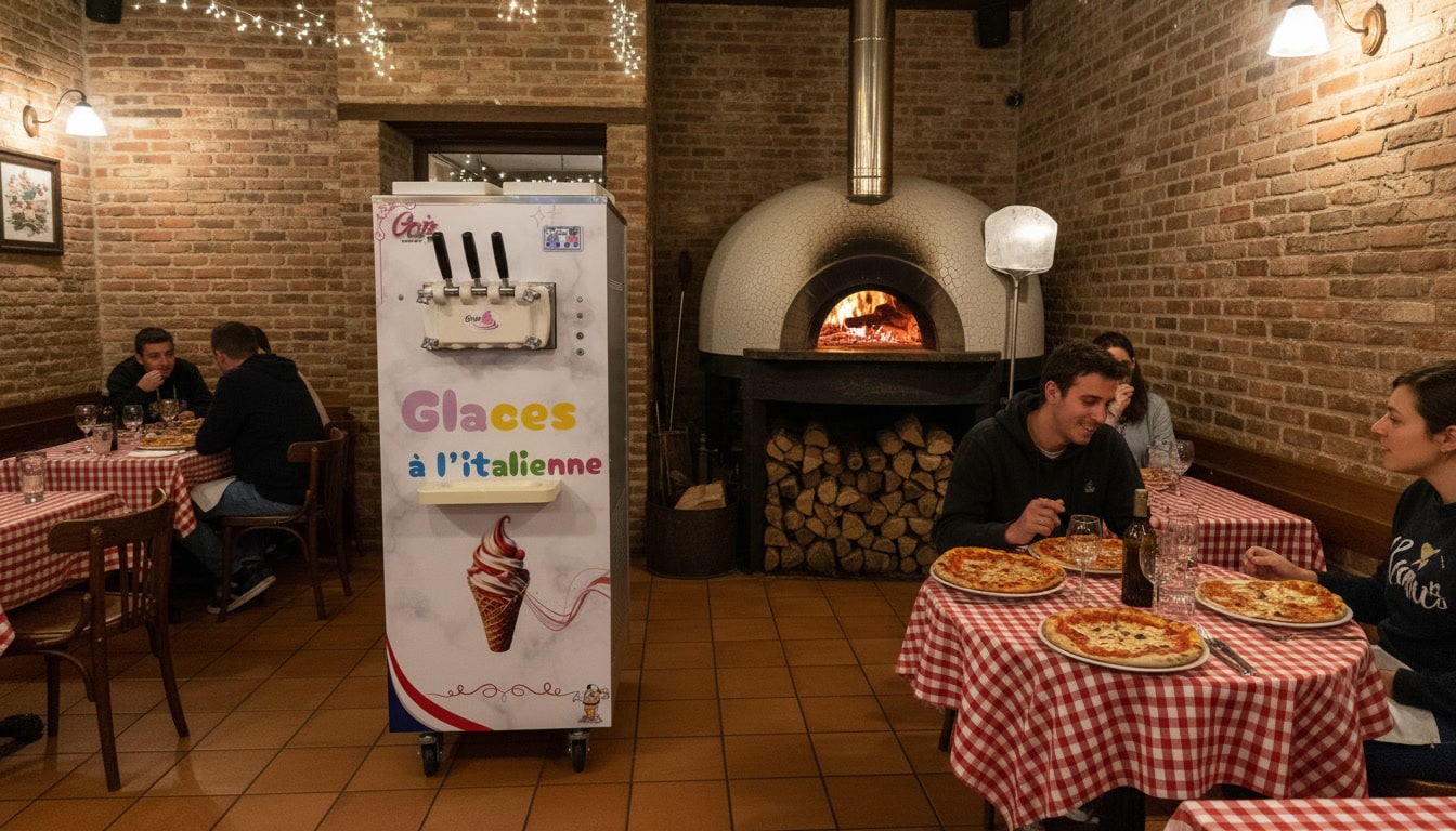 Machine a glace GRIS