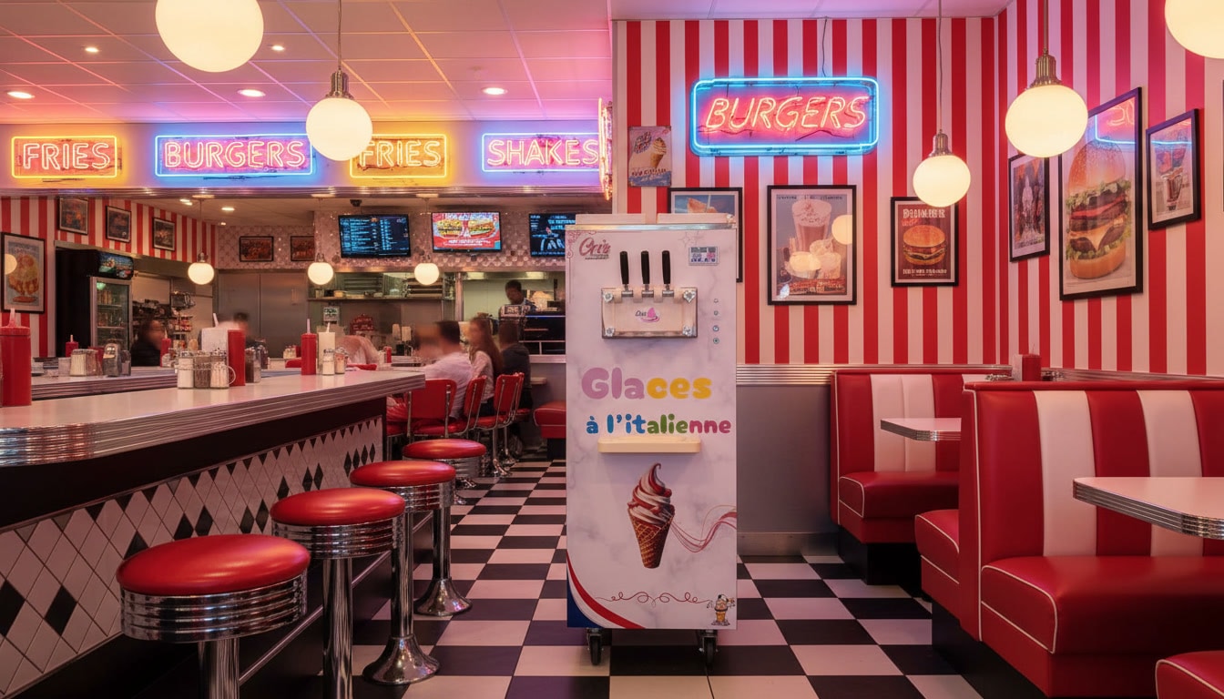 Machine a glace GRIS