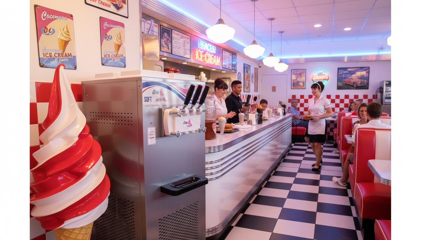 Machine a glace GRIS